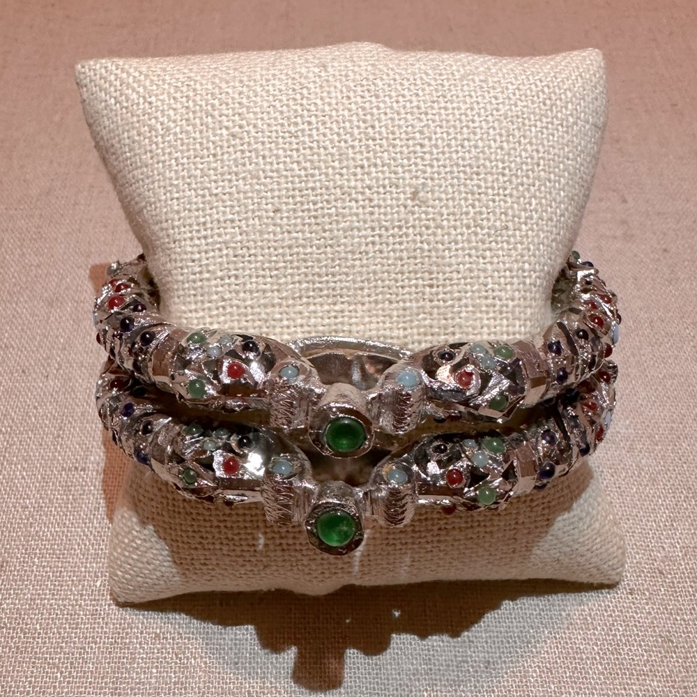 Vintage | Bracelets | Vintage with Multicolored Stones | Ethnic | Festival